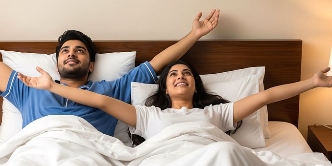 Free Couple Goals Morning Together illustration and picture