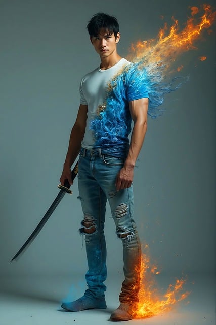 Free Man Portrait illustration and picture