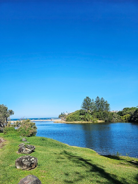 Caoundra, Solskinn, Kyst, Landskap