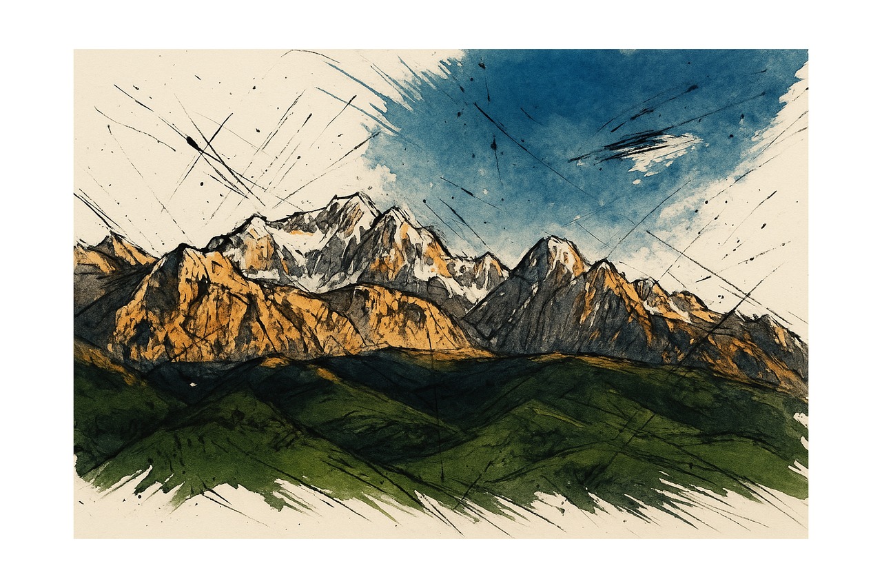 Download free HD stock image of Mountains Mountain Landscape Free mountains mountain landscape alpine vector