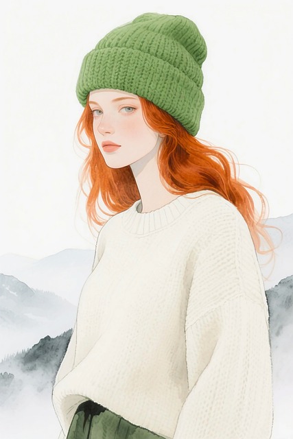 Mujer Elegante, Ilustracion De Moda