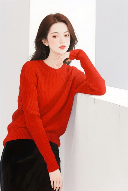 Free stylish woman fashion illustration elegant female illustration