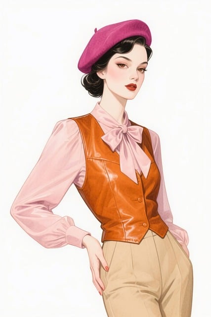 Free stylish woman elegant female minimalist design illustration