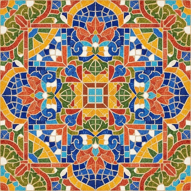 Download free HD stock image of Mosaic Tile Free mosaic tile pattern illustration
