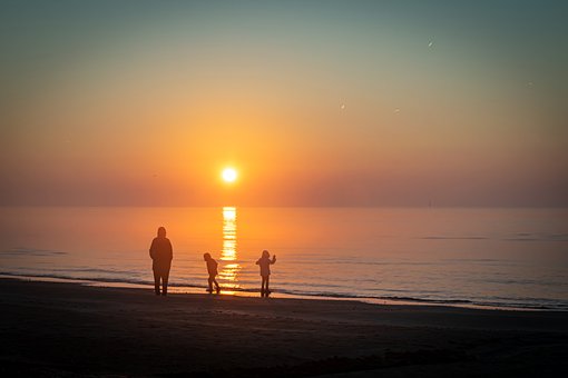 Free Sunrise Sea photo and picture