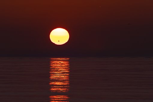 Free Sunrise Sea photo and picture
