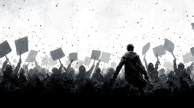 Free protest revolution demonstration illustration