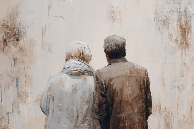 Free ai generated couple people illustration