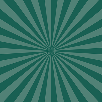 Free Green Sunburst vector and picture