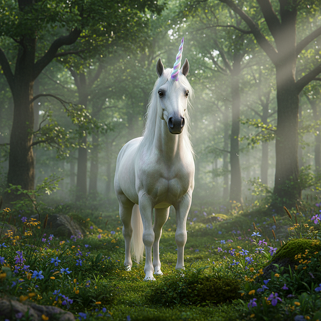 Download free HD stock image of Unicorn Nature Free unicorn nature cute illustration