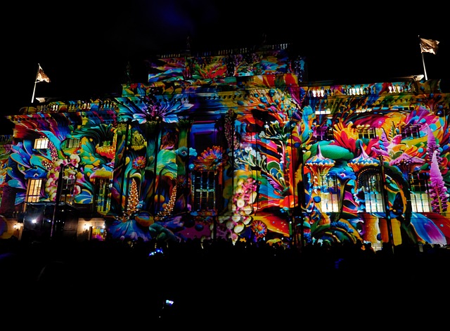Free Projection Festival Of Lights photo and picture