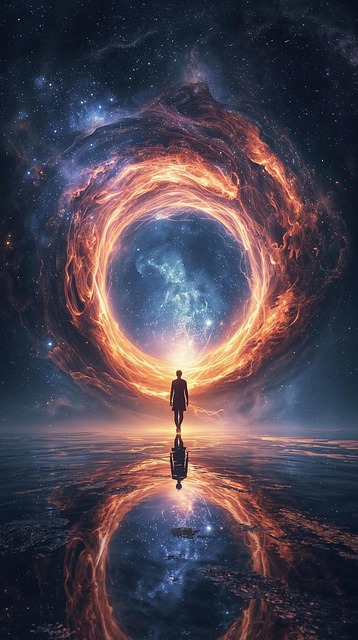 Free ai generated universe space illustration