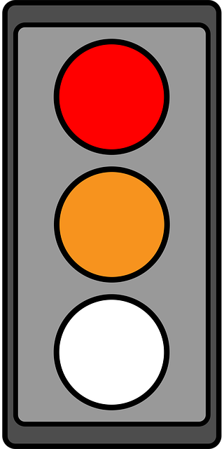 Free traffic light red color yellow color illustration