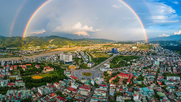 Regenbogen, Natur, Himmel, Wolken