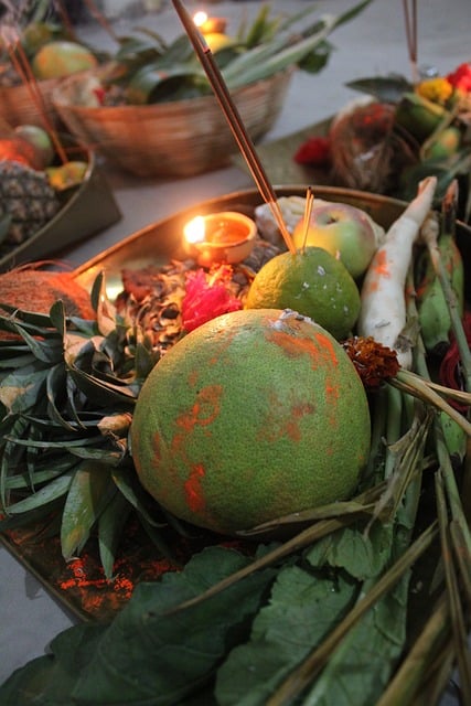Chhath, Puja, Bihar, Indien, Festival