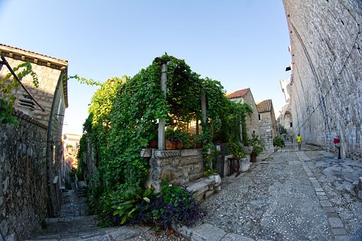 Dubrovnik, Bymur, Gammel By, Sten, Slot
