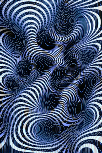 Free abstract topographical contour lines illustration