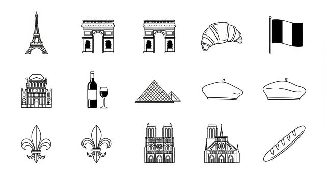 Free france french icon set vector