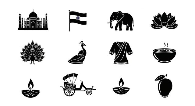 Free india indian icon set vector