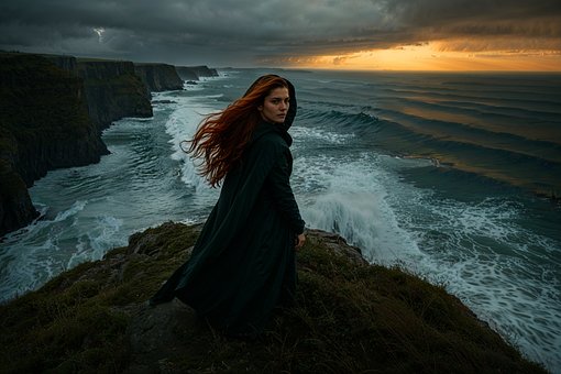 Fantasia, Penhasco, Oceano
