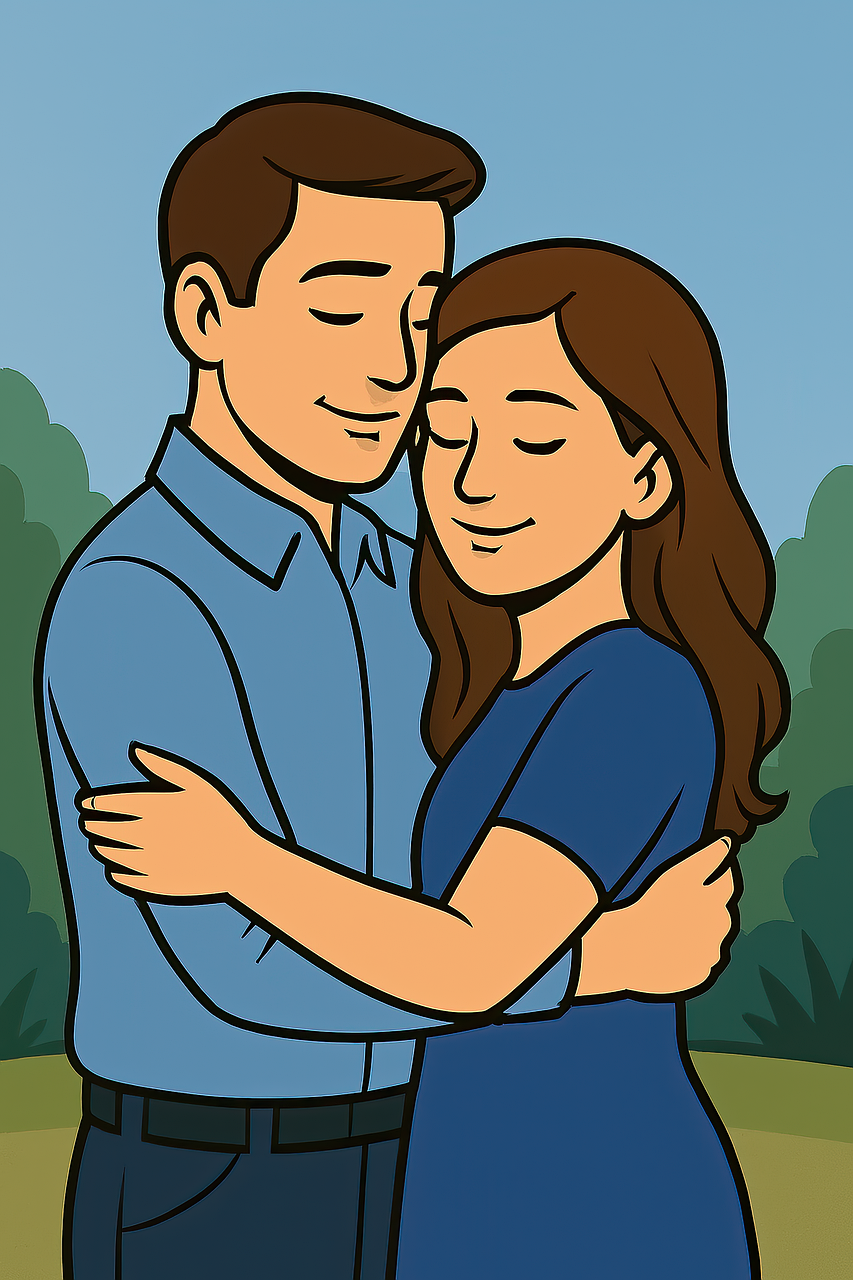 Download Hug, Couple, Love. Royalty-Free Stock Illustration Image - Pixabay