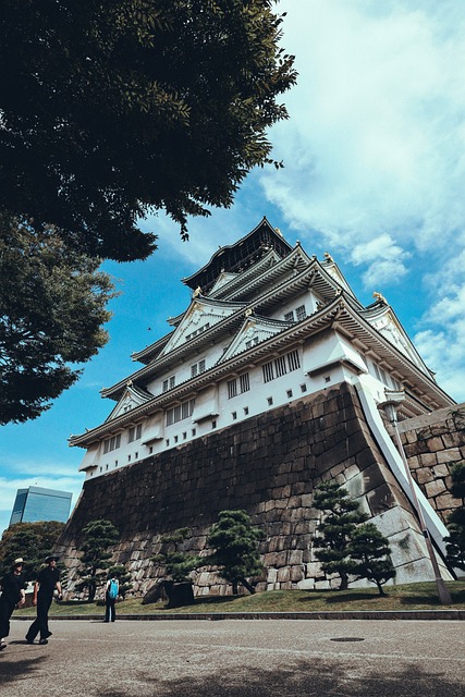 Osaka, Japan, Slot, Turisme
