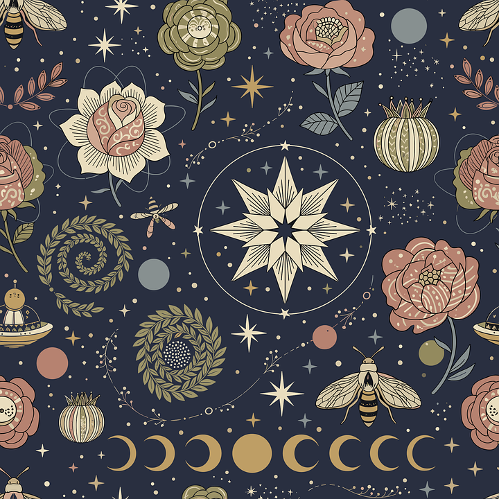 Download Seamless Pattern, Repeating Background, Digital Paper. Royalty ...