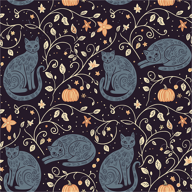 Free seamless pattern repeating background digital paper vector