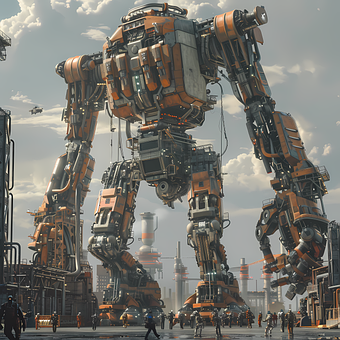 Free Ai Generated Robot illustration and picture