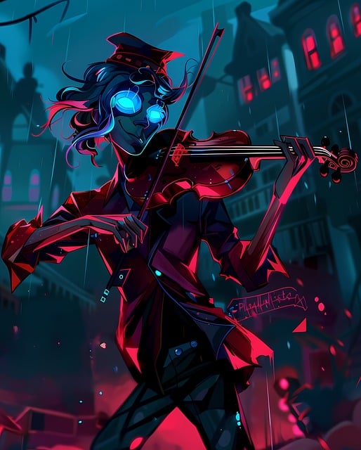 Free Violin Music illustration and picture