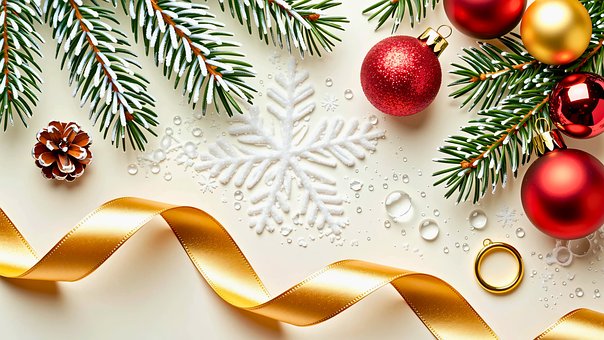 Free Christmas Background Holiday Background illustration and picture