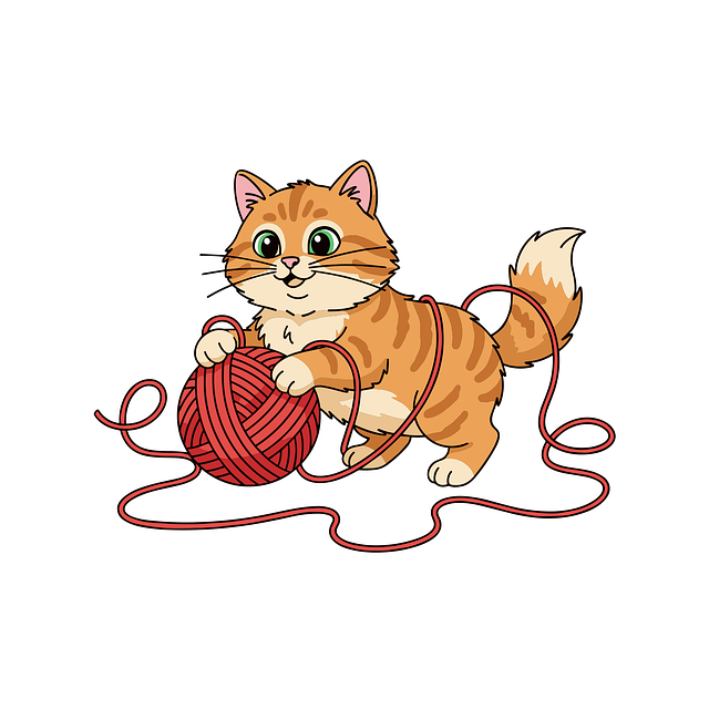 Free cat kitten cute cat illustration