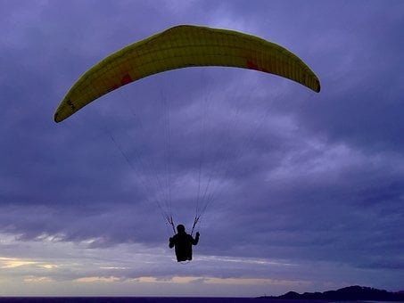 Parasailing, Paragliding, Paraglider