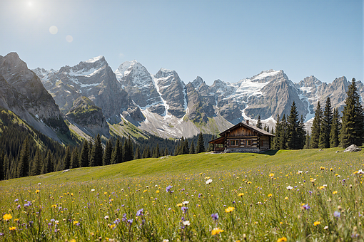 Alpen, Schweiz, Österreich, Alpin