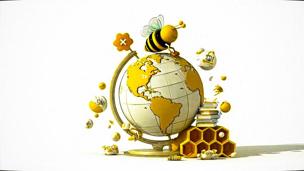 Free Honeybee Bee photo and picture