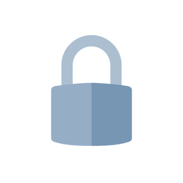 Free lock padlock security illustration