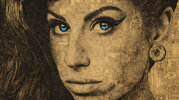 Free Surreal Portrait illustration and picture