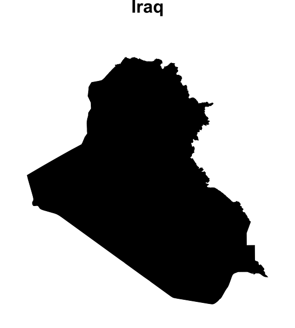 Mapa De Irak, Irak, Mapa