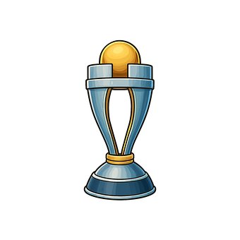 Free Trophy Cricket illustration and picture
