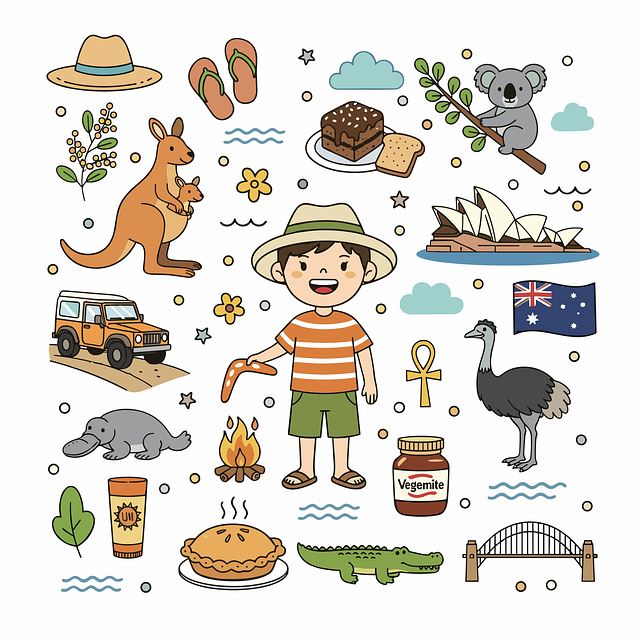 Free australia australian culture kangaroo vector
