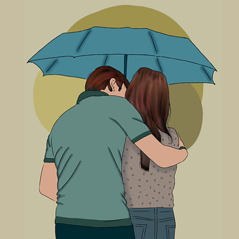 Free Love Couple illustration and picture