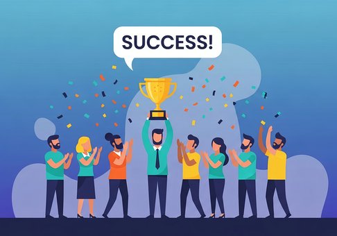 Succes, Trofæ, Hold, Pris, Fest