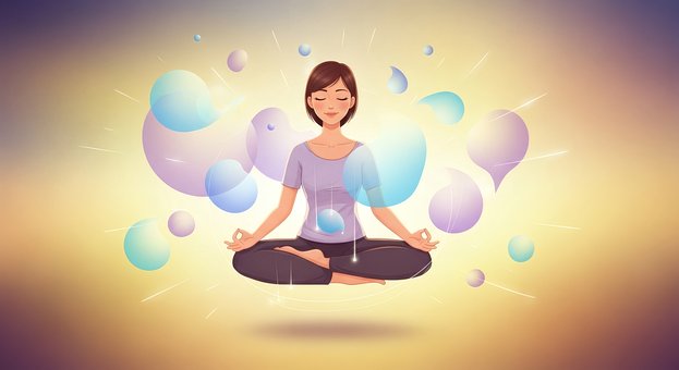 Meditation, Mindfulness, Yoga, Flydende