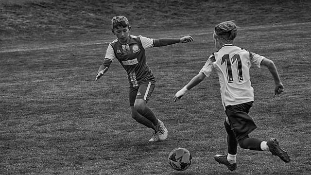 Fodbold, Dreng, Spil, Bold, Udendørs