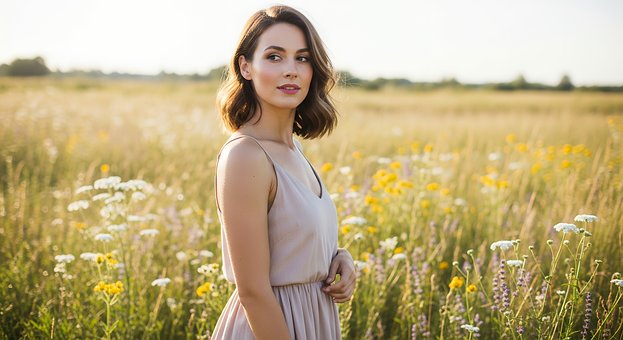 Mulher, Beleza, Natural, Estilo De Vida