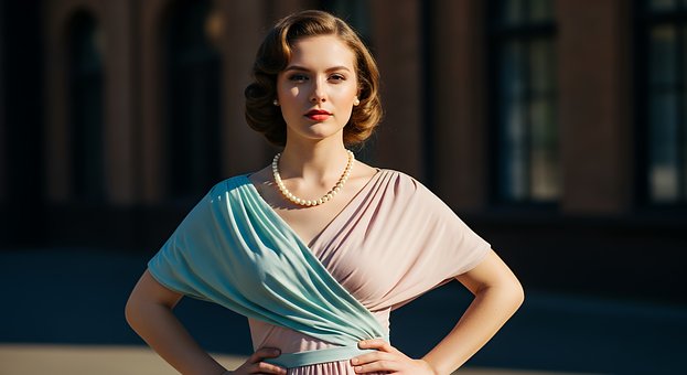 Moda, Modelo, Beleza, Retrato, Clássico