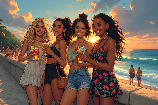Free shorelinelove harmonyvibes beachtogether illustration