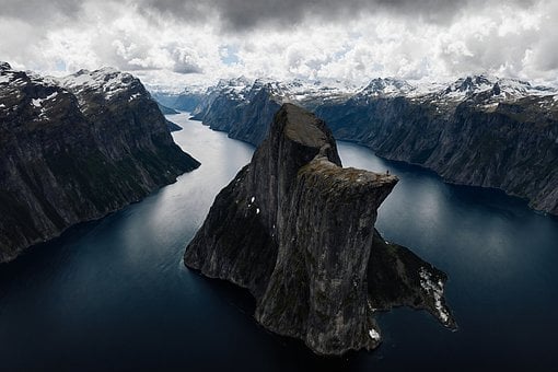 Norwegen, Fjord, Berge, Landschaft