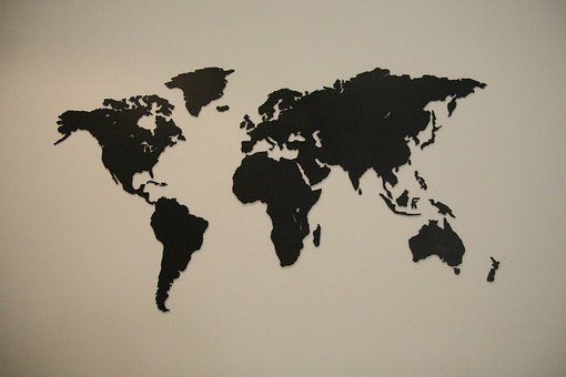 Free World Map Continents photo and picture