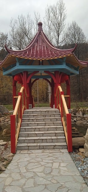 Free Chinese Garden Pavilion photo and picture
